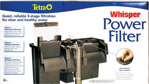Show full view: Tetra Whisper Aquarium Power Filter, 30-60 gal slide 2 of 8