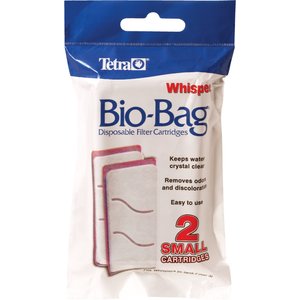 Tetra Whisper Bio-Bags Small Filter Cartridge, 2 count