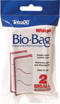 Show full view: Tetra Whisper Bio-Bags Small Filter Cartridge, 2 count slide 1 of 7