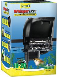 Tetra Whisper EX Aquarium Power Filter, 10-20 gal