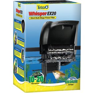Tetra Whisper EX Aquarium Power Filter, 10-20 gal