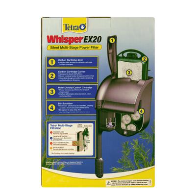 Show full view: Tetra Whisper EX Aquarium Power Filter, 10-20 gal slide 2 of 8