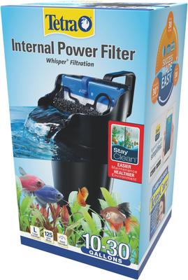 Show full view: Tetra Whisper Internal Aquarium Power Filter with BioScrubber, 10-30 gal slide 3 of 9