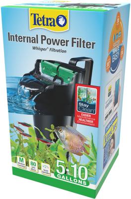 Show full view: Tetra Whisper Internal Aquarium Power Filter with BioScrubber, 5-10 gal slide 3 of 7
