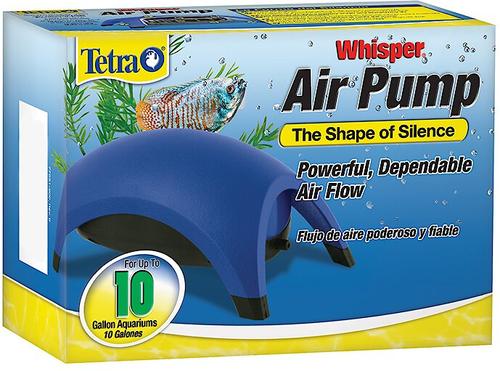 Show full view: Tetra Whisper Non-UL Air Pump for Aquariums, Size 010 slide 1 of 7