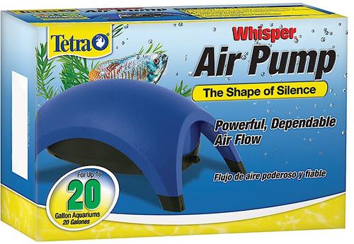 Show full view: Tetra Whisper Non-UL Air Pump for Aquariums, Size 020 slide 1 of 7