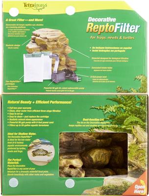 Show full view: Tetrafauna Decorative ReptoFilter for Frogs, Newts & Turtles, 55-gal slide 6 of 13