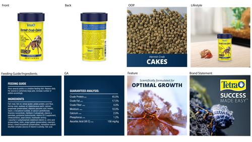 Show full view: Tetrafauna Hermit Crab Cakes Pellet Land Crab Food, 1.58-oz jar slide 9 of 10