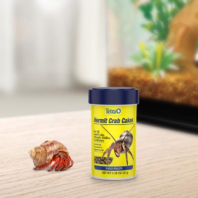 Show full view: Tetrafauna Hermit Crab Cakes Pellet Land Crab Food, 1.58-oz jar slide 6 of 10