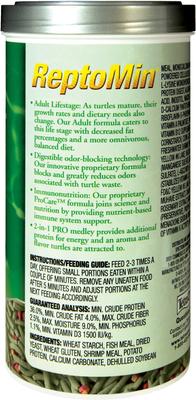 Show full view: Tetrafauna PRO ReptoMin Floating Sticks Adult Turtle Food, 8.11-oz jar slide 2 of 9