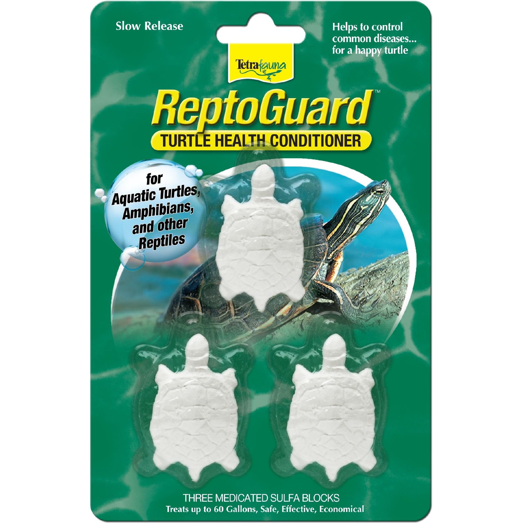Tetrafauna ReptoGaurd Turtle Health Water Conditioner, 3 count