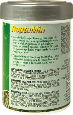 Show full view: Tetrafauna ReptoMin PRO Juvenile Formula Turtle Sticks, 12-oz slide 2 of 8