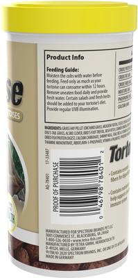 Show full view: Tetrafauna Tetra Tortoise Food, 3.52-oz jar slide 5 of 6