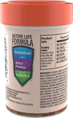 Show full view: TetraFin Flakes Goldfish Food, 0.42-oz jar slide 2 of 7