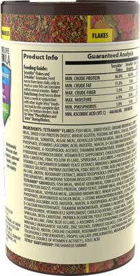 Show full view: TetraMin 3 In 1 Flakes, Treats & Granules Fish Food, 2.4-oz jar slide 2 of 7