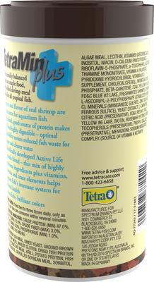 Show full view: TetraMin Plus Tropical Flakes Fish Food, 2.2-oz bottle slide 2 of 7