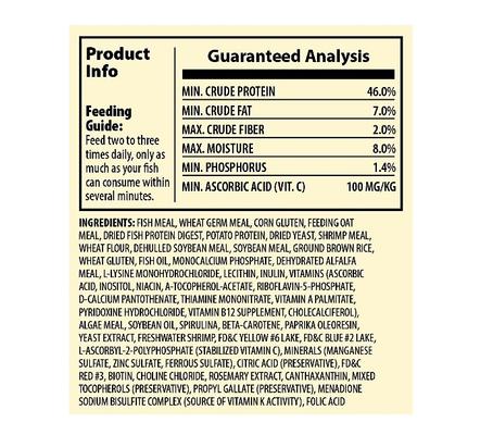 Show full view: TetraMin Tropical Granules Fish Food, 3.52-oz jar, bundle of 3 slide 4 of 7