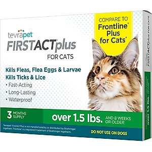 Cheristin Flea Spot Treatment for Cats, over 1.8 lbs