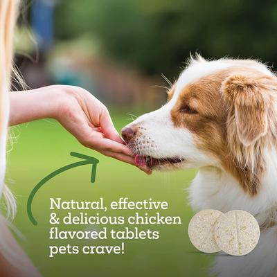 Show full view: TevraPet Naturals Oral Flea & Tick Chew Supplement for Dogs & Cats, 120 count slide 8 of 9
