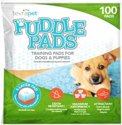 TevraPet Puddle Dog Potty Pads, 100 count