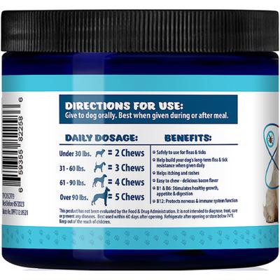 Show full view: Texas Pet Company Flea Defender Soft Chews Dog Supplement, 120 count slide 2 of 8