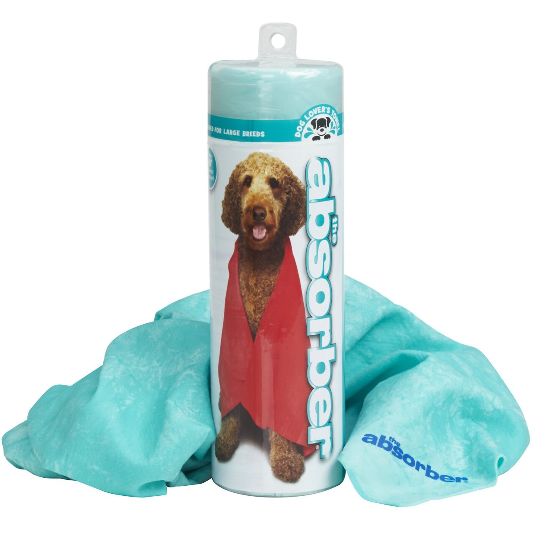 The Absorber MAX Pet Towel, Aqua