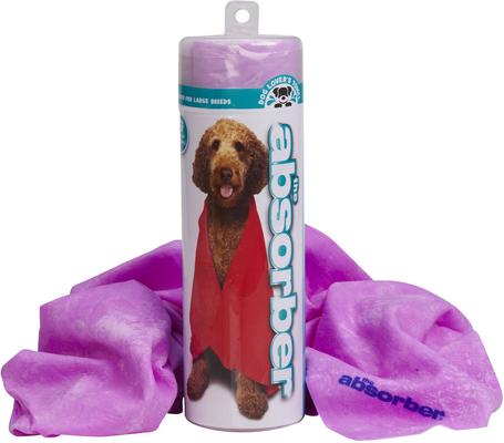 Show full view: The Absorber MAX Pet Towel, Lilac slide 2 of 4