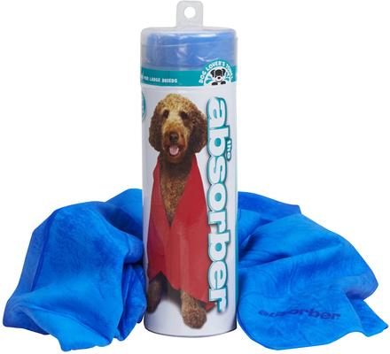 Show full view: The Absorber XX-Large Pet Towel, Blue slide 2 of 4