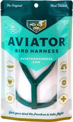 The Aviator Bird Harness & Leash, Green, X-Large slide 1 of 4