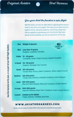 Show full view: The Aviator Bird Harness & Leash, Pink, Mini slide 2 of 5