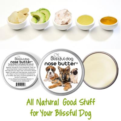 Show full view: The Blissful Dog 3 Cute Puppies Nose Butter, 2-fl oz tin slide 4 of 7