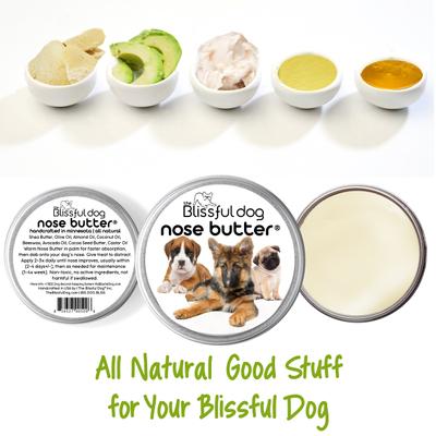 Show full view: The Blissful Dog 3 Cute Puppies Nose Butter, 4-fl oz tin slide 3 of 6