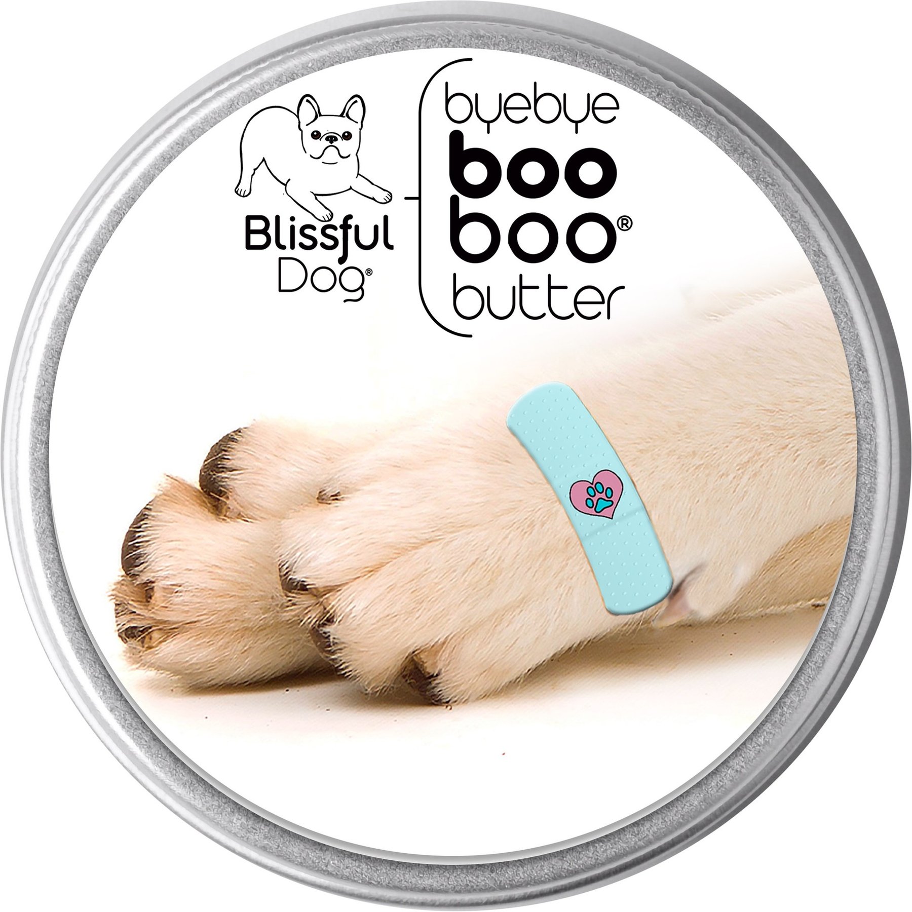 The Blissful Dog Boo Boo Butter Dog Skin Balm, 2-oz tin