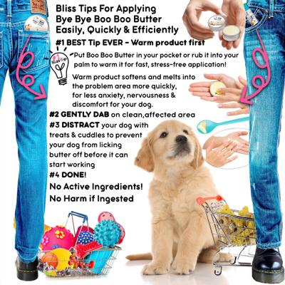 Show full view: The Blissful Dog Boo Boo Butter Dog Skin Balm, 2-oz tin slide 6 of 8