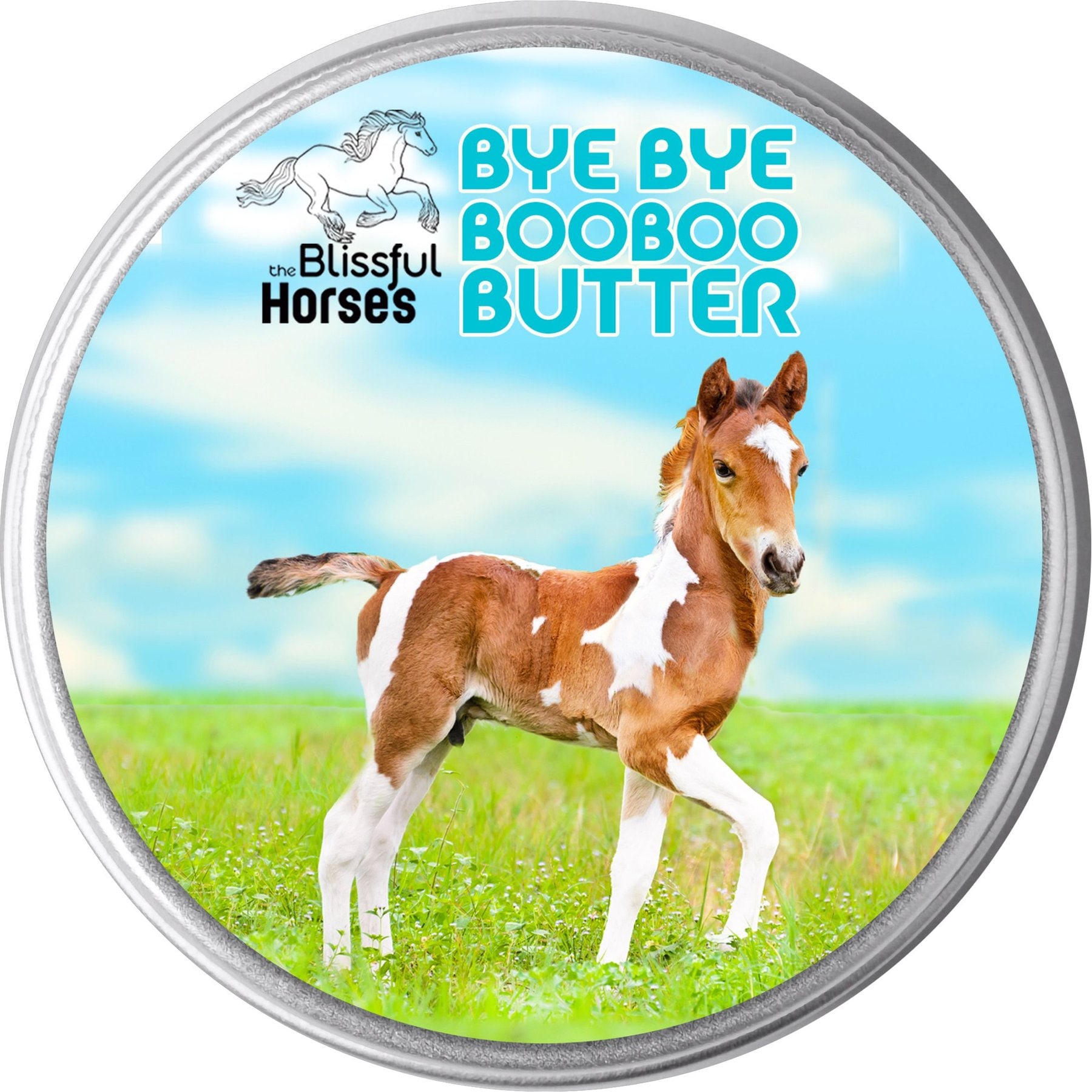 The Blissful Dog Boo Boo Butter Horse Skin Balm, 8-oz tin