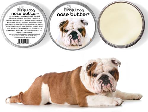 Show full view: The Blissful Dog Bulldog Nose Butter, 2-fl oz tin slide 3 of 6