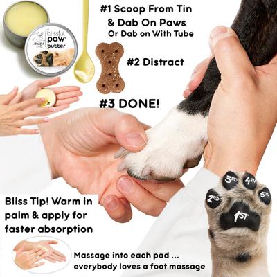 Show full view: The Blissful Dog Butter Dog Paw Balm, 8-oz tin slide 7 of 8