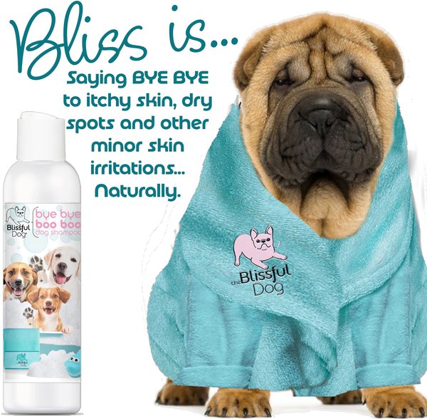 Show full view: The Blissful Dog Bye Bye Boo Boo Dog Shampoo, 8-fl oz bottle slide 5 of 7