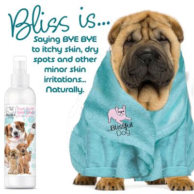 Show full view: The Blissful Dog Bye Bye Boo Boo Dog Spray, 8-fl oz bottle slide 3 of 6