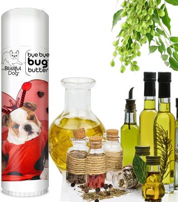 Show full view: The Blissful Dog Bye Bye Bug Butter Dog Insect Repellent Ointment, 0.50-oz tube slide 3 of 6