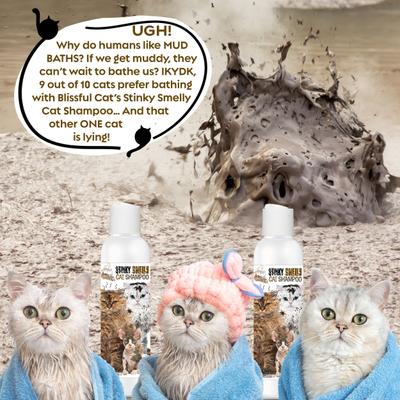 Show full view: The Blissful Dog Dirty Smelly Cat Shampoo, 4-fl oz bottle slide 6 of 9