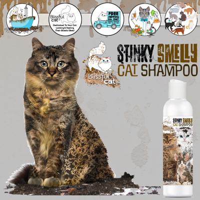Show full view: The Blissful Dog Dirty Smelly Cat Shampoo, 4-fl oz bottle slide 7 of 9