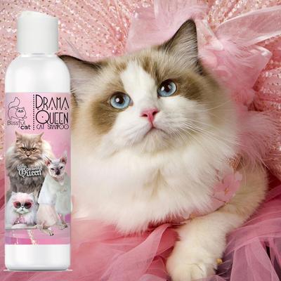 Show full view: The Blissful Dog Drama Queen Cat Shampoo, 4-fl oz bottle slide 5 of 9