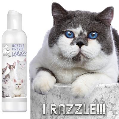 Show full view: The Blissful Dog Razzle Dazzle White Cat Shampoo, 4-fl oz bottle slide 3 of 8