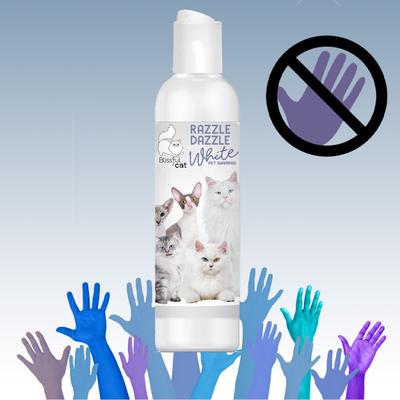 Show full view: The Blissful Dog Razzle Dazzle White Cat Shampoo, 4-fl oz bottle slide 6 of 8