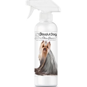 The Blissful Dog Shine-On+Sheen Dog De-Tangling Coat Spray, 16-fl oz bottle