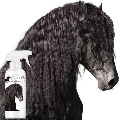 Show full view: The Blissful Dog Shine-On+Sheen Horse Coat Spray, 16-fl oz bottle slide 3 of 7