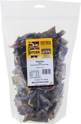 Show full view: The Country Butcher Beef Filet Dog Treats, 10-oz pouch slide 3 of 9