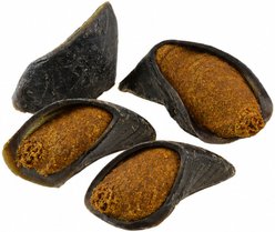 The Country Butcher Filled Hooves Peanut Butter Flavored Natural Dog Chew Treats, 4 count