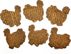 The Country Butcher Turkey Shaped Burgers Jerky Dog Treats, 2.4-oz bag, 6 count